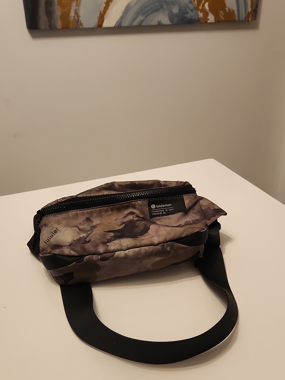 Lululemon Camo Crossbody Bag